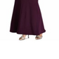 Ralph Lauren Women's Velvet Short Sleeve V Neck Full Length Fit Flare Formal Dress Purple Size 18