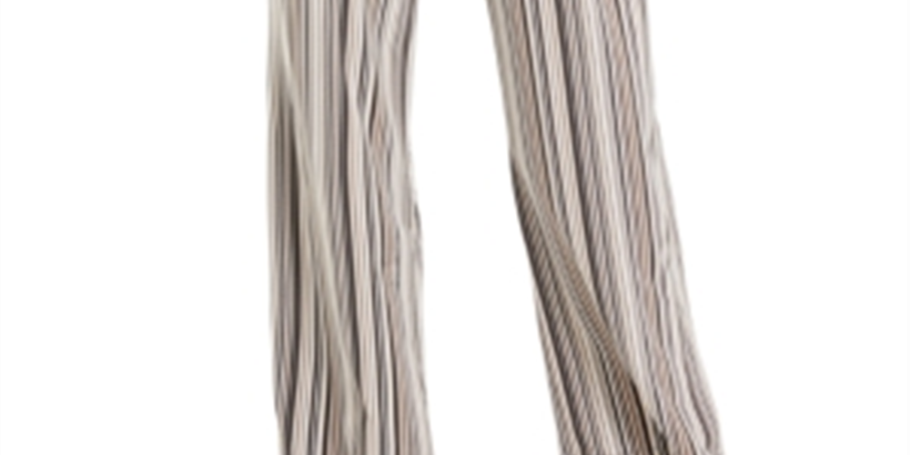 Alfani Women's Striped Palazzo Pants Brown Size Petite S
