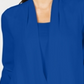 Charter Club Women's Northern Top Blue Size Petite Medium