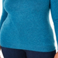 Charter Club Women's Crewneck Cashmere Sweater Blue Size 0X