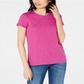Maison Jules Women's  High-Low T-Shirt   Aster Purple Size Medium