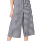 Charter Club Big Girl's Mommy & Me Gingham Jumpsuit Blue Size X-Large