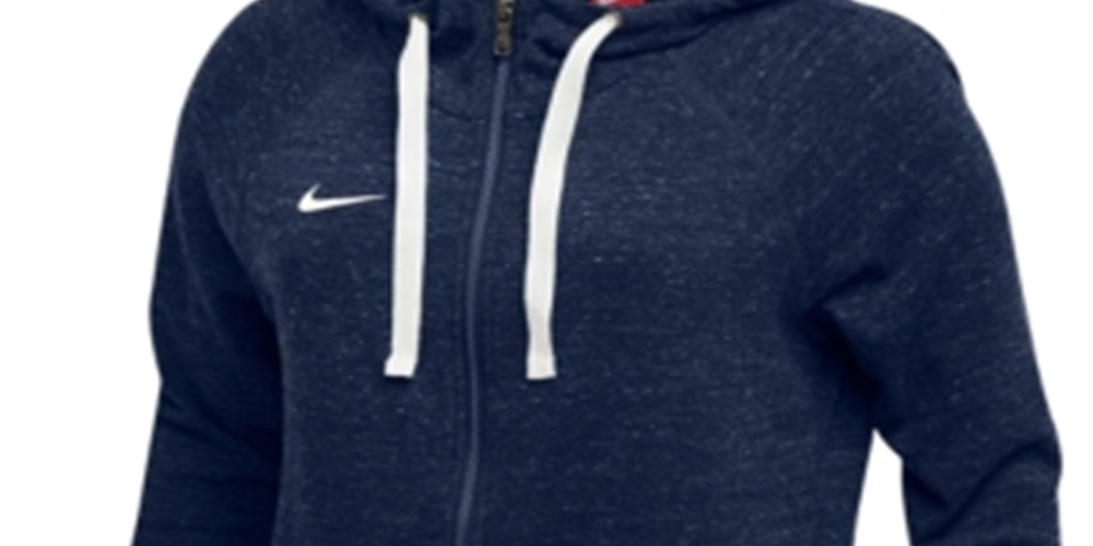 Nike Women's W Nk Gym Hoodie  Navy  Size Small