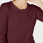 Maison Jules Women's Crewneck 3/4-Sleeve Sweater  - Ruby Wine Red Size XL