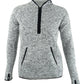 Ideology Women's Quarter-Zip Hoodie Sweater  White Size Medium