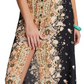 Free People Women's Sleeveless Printed Maxi Dress Black Size XS