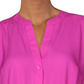 INC International Concepts Women's Twist Front Top Pink Size XS