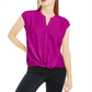 INC International Concepts Women's Twist Front Top Pink Size XS
