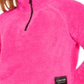 Calvin Klein Women's Performance Fleece Quarter-Zip Top - Hot Magenta Pink Size Medium