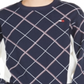 Tommy Hilfiger Women's Sport Plaid Sweatshirt Navy Size S