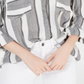 Hippie Rose Juniors' Printed Utility Shirt Black Size Large
