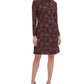 TOMMY HILFIGER Women's  Long Sleeve Above the Knee Dress Black Size 8
