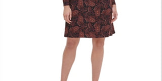 TOMMY HILFIGER Women's  Long Sleeve Above the Knee Dress Black Size 8