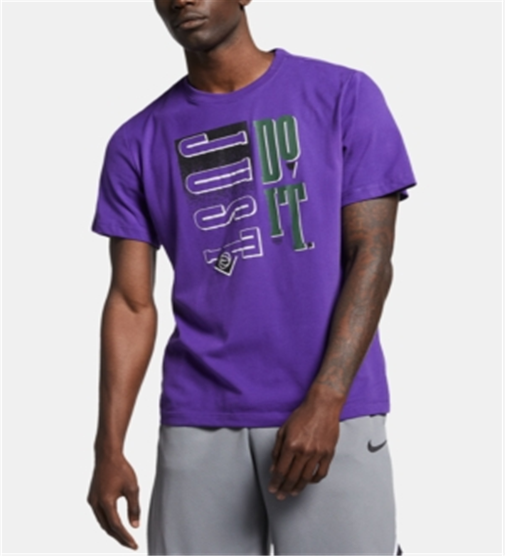 Nike Men's Fitness Workout Pullover Top Purple Size XXL