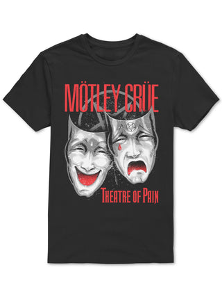 H3 Men's Motley Crue Graphic T-Shirt Black Size Medium