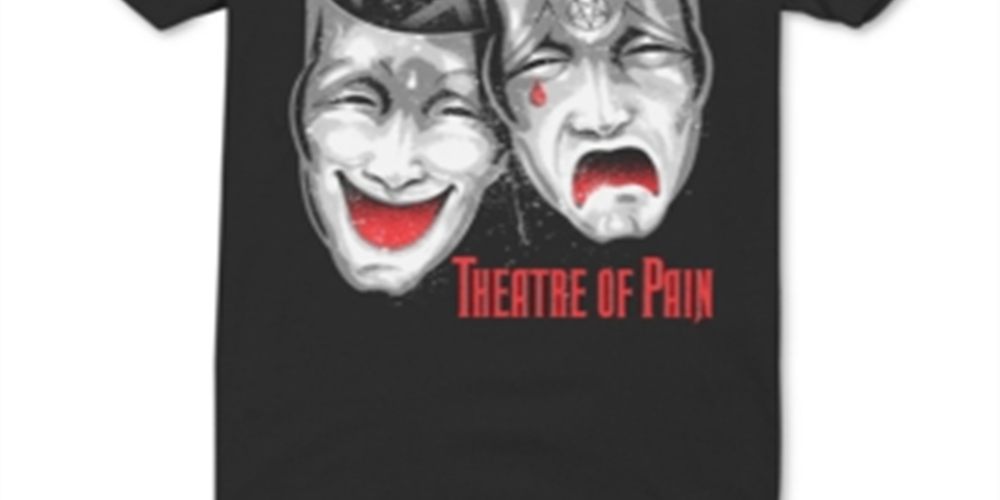 H3 Men's Motley Crue Graphic T-Shirt Black Size Medium