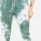 La La Anthony Women's Zip Detail Jogger Pants Green Size M