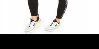 Calvin Klein Women's Performance Logo High-Waist Leggings Black Size XL