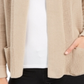 Charter Club Women's Open-Front Cardigan  Vintage Rose Brown Size XS