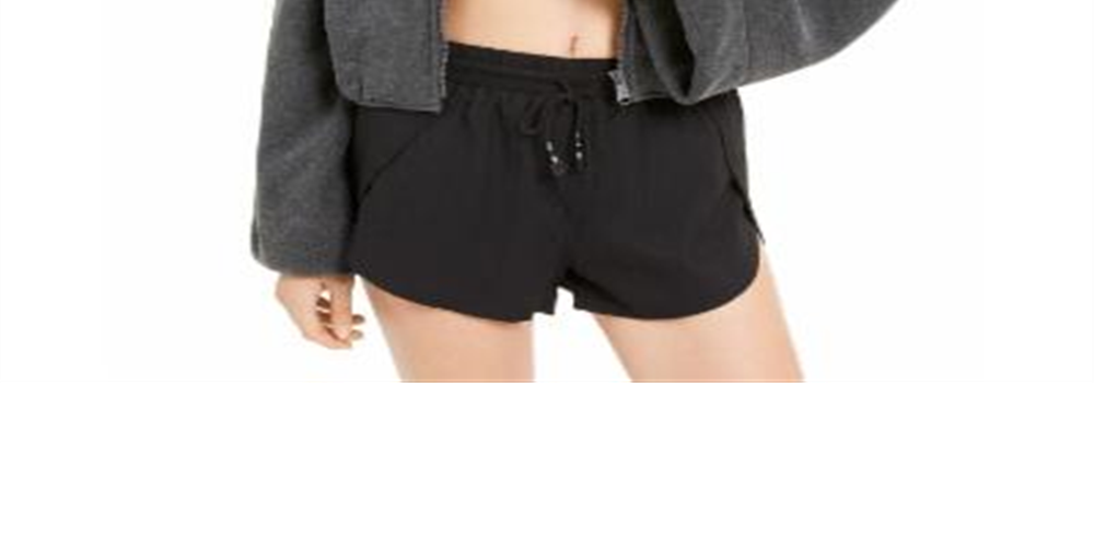 Free People  Women's  Pocketed Zip up Jacket Gray Size Medium