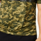 ID Ideology Men's Colorblocked Camo-Print T-Shirt  Green Size 3XL