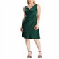 Ralph Lauren Women's Satin Cocktail Dress Green Size -18