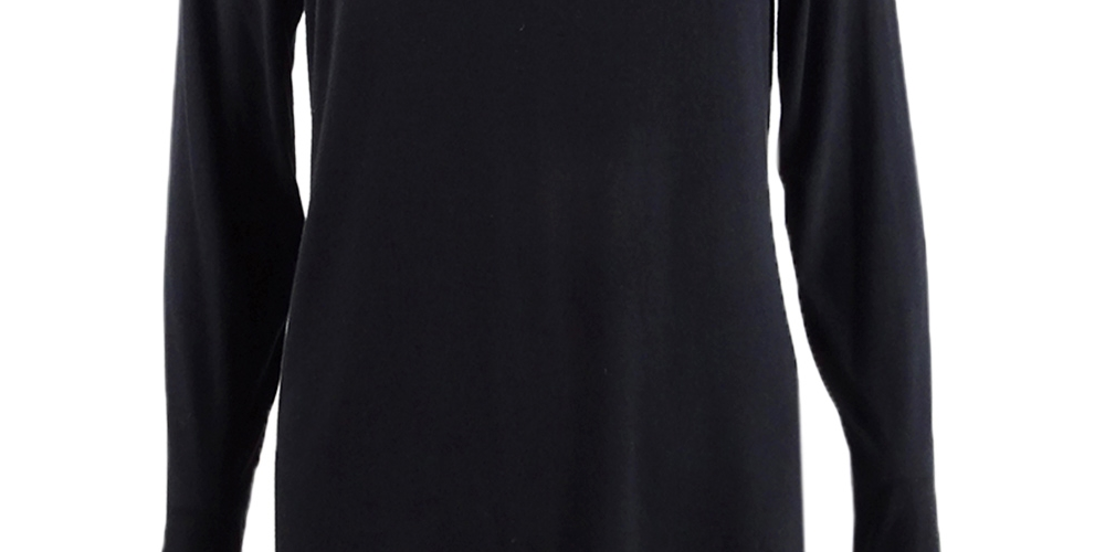 Alfani Women's Mock-Neck Top Black Size Medium