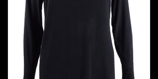 Alfani Women's Mock-Neck Top Black Size Medium