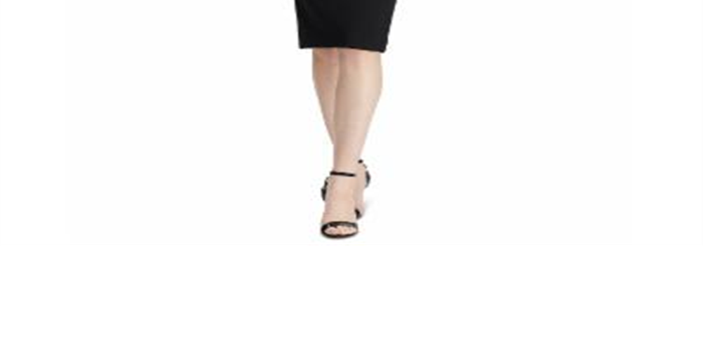 Ralph Lauren Women's Floral Cap Sleeve Jewel Neck Knee Length Evening Sheath Dress Black Size 12