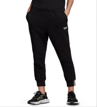 Adidas Women's Cotton Jimmy Jazz Jogger Pants Black Size X-Large