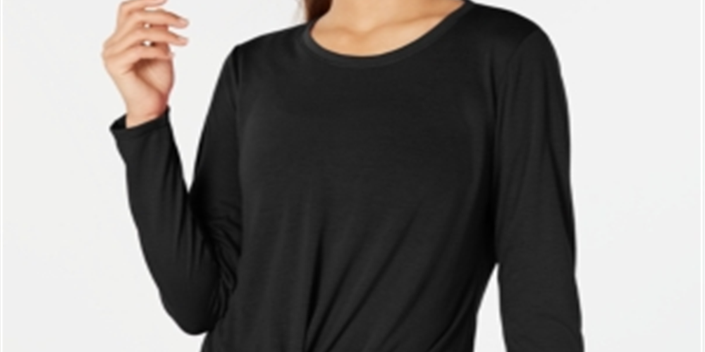 Calvin Klein Women's Fitness Running T-Shirt Black Size 2XL