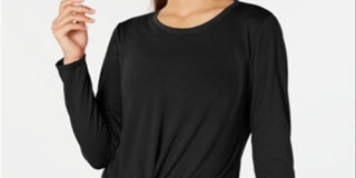 Calvin Klein Women's Fitness Running T-Shirt Black Size 2XL