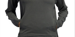 ADIDAS Women's  Long Sleeve Cowl Neck Sweater Gray Size Large