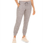Ideology Women's Waffle-Knit Joggers Deep Charcoal Gray Size XS