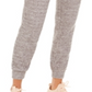 Ideology Women's Waffle-Knit Joggers Deep Charcoal Gray Size XS