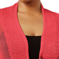 Alfani Women's Plus Size Novelty Stitch Cardigan Red Size 3X
