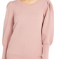 Alfani Women's Puff Sleeve Sweater Pink Size 2XL
