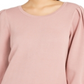 Alfani Women's Puff Sleeve Sweater Pink Size 2XL