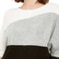 Bcx Juniors' Colorblocked Sweater Dusty Rose Multi Size XS