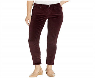 Levi's Women's 311 Shaping Skinny Corduroy Pants Wine 24x30