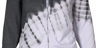 Ideology Women's Funnel Neck Zip up Sweatshirt Gray Size 2XL