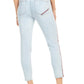 Tommy Hilfiger Women's  Side-Stripe Skinny Jeans Saint Claire Blue Size 16