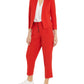 Bar III Women's Soft Open Blazer Red Size 1X