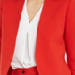 Bar III Women's Soft Open Blazer Red Size 1X