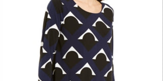 Alfani Women's Blouse Midnight Blue Size Small