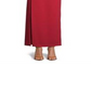 Betsy & Adam Women's One Shoulder Crepe Gown Red Size 4