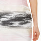 Kasper Women's  Zippered Printed Above the Knee Pencil Skirt Pink Size 18