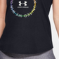 Under Armour Women's Pride Graphic Racerback Tank Top Black Size XS