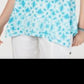 Style & Co Women's Printed Tank Top Blue Size PP