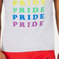 I.n.c. Unisex Rainbow Pride Graphic Tank Benefitting the Trevor Project Gray Size XSMLMEDREG